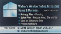 Walkers Window Tinting & Frosting image 1